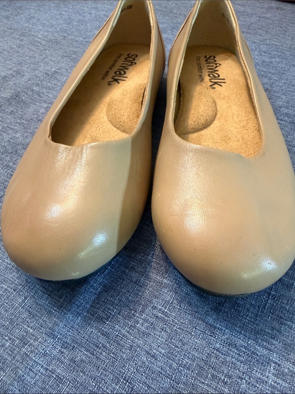 Softwalk Sonoma Ballet Flat - size 6.5 WW - Picture 3 of 6